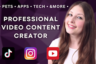 be your video creator for tiktok meta ads in german or english