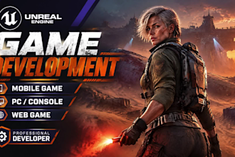develop unreal engine, game development, unreal engine game, ue5, ue4 game