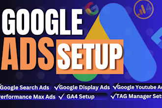 setup, manage and optimize google ads adwords PPC campaigns