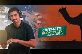 edit a cinematic book trailer