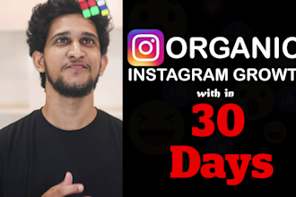 grow your instagram page manually for 30 days