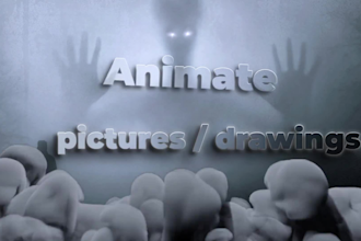 animate your pictures, drawings, paintings, images, create animated photo