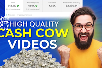 be your faceless video editor for youtube automation