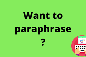 rewrite and paraphrase text, blog, article with 0 plagiarism