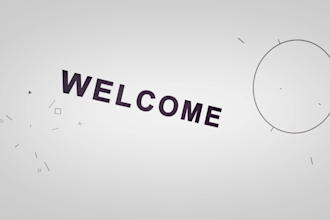 provide custom kinetic typography and typography animations