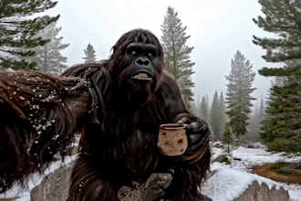 create a viral bigfoot ai vlog using veo3