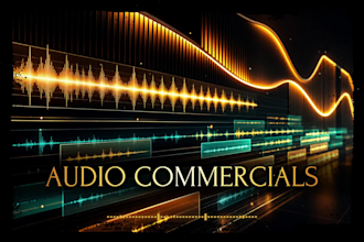 produce your audio commercial or sound design