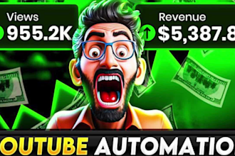 be your faceless youtube video editor and content creator