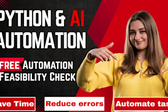 build python scripts and ai automation to save your time
