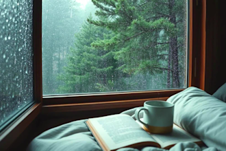 create rain ambience and relaxing sleep videos