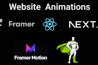 add animations in react and framer with framer motion and gsap