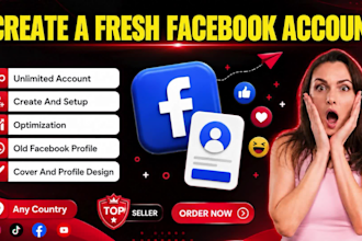 create facebook accounts for personal or business use, and old fb profile