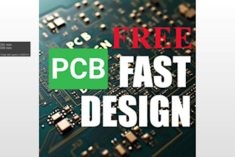 fast design pcb schematic electronics circuits in 24 hours for free