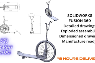 design your idea into manufacture ready