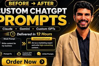 be your ai prompt engineer for chatgpt claude gemini and deepseek