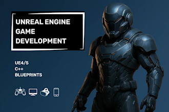 do unreal engine game development for you