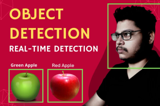 do real time object detections , face recognition and opencv projects in python