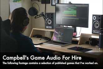 compose music and design sound effects for your video game