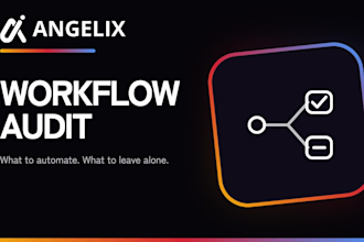audit your workflow and tell you what to automate and what not to