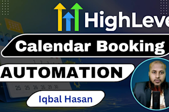 gohighlevel calendar booking automation setup