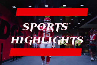 edit sports highlights, showreels, and youtube videos in HD