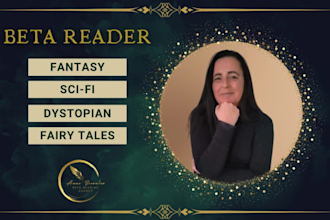 beta read your fantasy, science fiction, or dystopian novel
