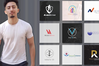hacer un diseño de logotipo profesional minimalista para usted