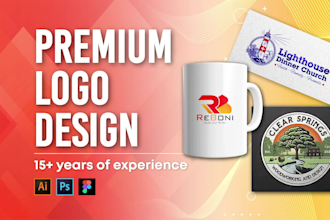 create a premium custom logo or brand icon