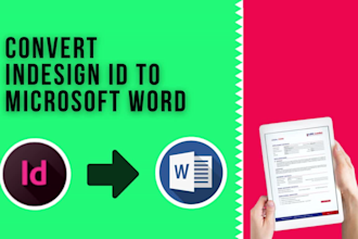 convert indesign id to microsoft word