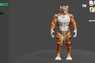 create vrchat avatar furry fursona nsfw for vrchat