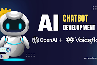 develop ai chatbot on whatsapp voiceflow for your business