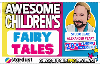 exceptionally write fairytale story children childrens book writer fairy tale