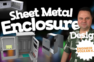 design metal enclosures electric electronic housings in solidworks