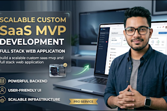 build a scalable custom web app saas mvp