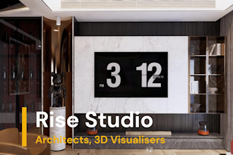 do interior design architect, 3d rendering, architecture