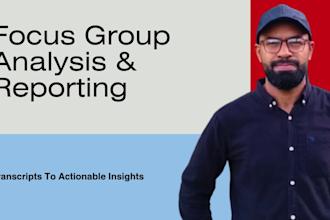 analyze focus group and interview transcripts