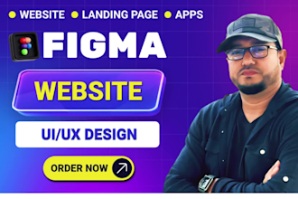 do figma website design, figma design, website ui ux and mobile app ui ux design