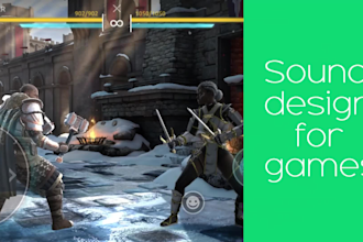 create sfx and implement it in your game