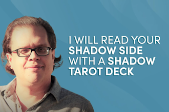read your shadow side with a shadow tarot deck
