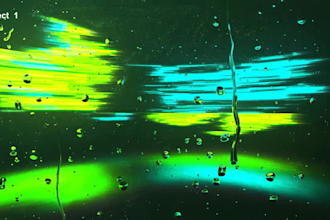 create glitch intro and logo animation within 24 hours
