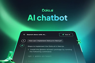 create ai saas product demo video 3d ai software animation ai website hero video