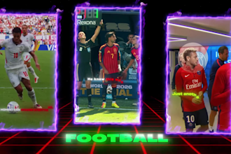 edit football shorts for youtube