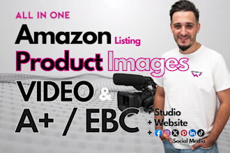 design full amazon product listing images, video,premium ebc a plus infographics