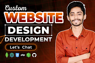 build or rebuild website development, business website, full stack developer