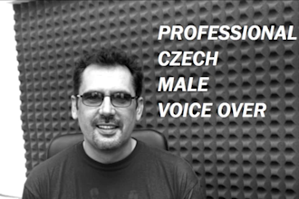 record professional czech male voiceover