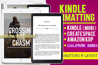 do kindle formatting ebook createspace lulu manually