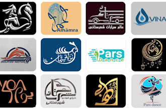 design urgent arabic and english typography calligraphy and logo motion