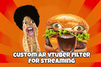 design 3d vtuber model with rigging for vroid vrchat and vrm in blender
