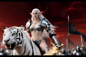 create hyper realistic ai movie trailer  book trailer using google veo 3