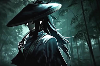 2d japanese animation 2d anime music video 2d anime fight character animation
